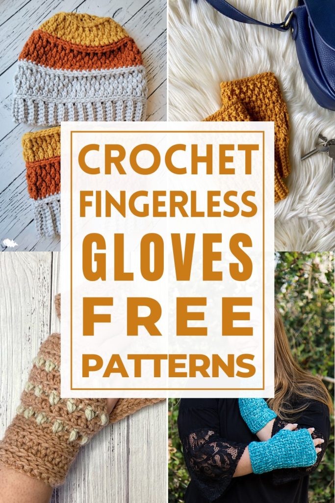 15 Free Crochet Fingerless Gloves Patterns - The Cochetry