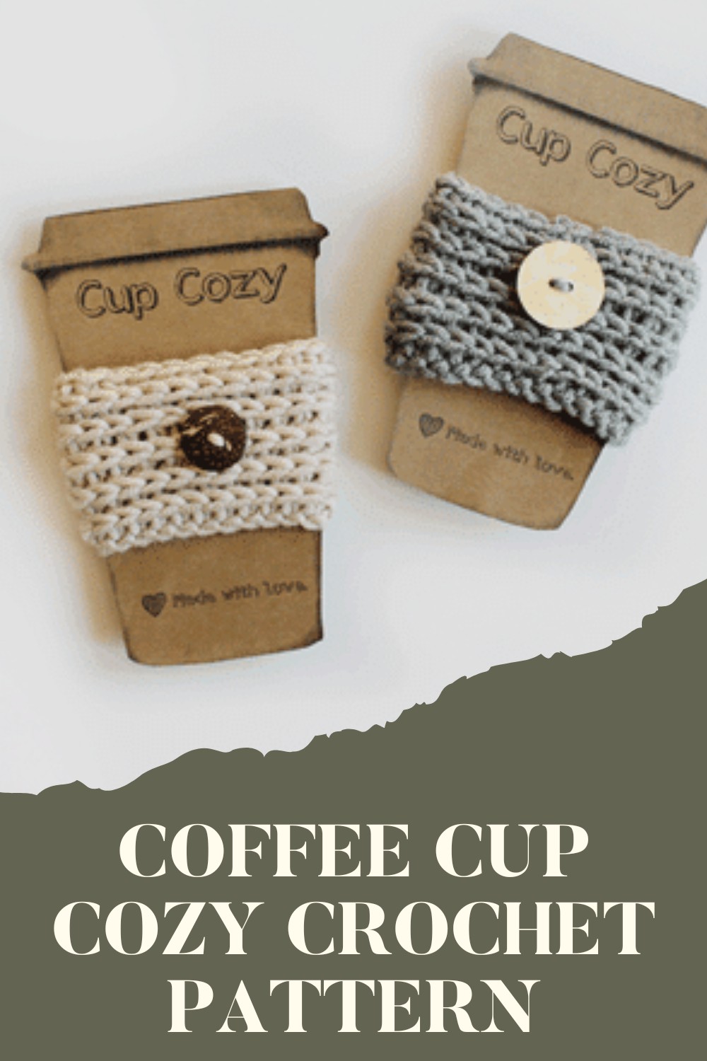 Coffee Cup Cozy Crochet Pattern