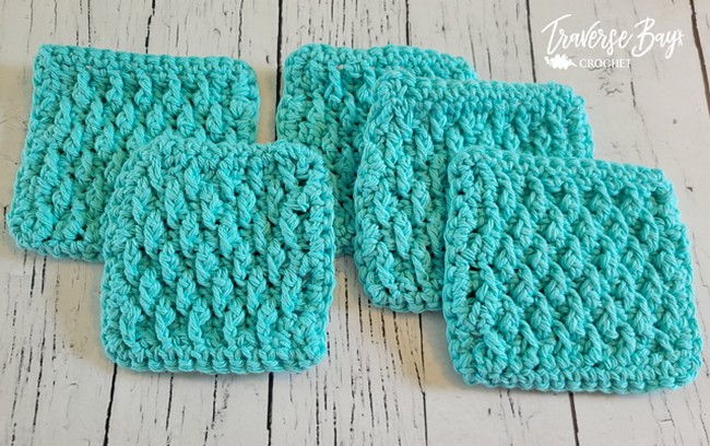 Crochet Alpine Coasters Pattern