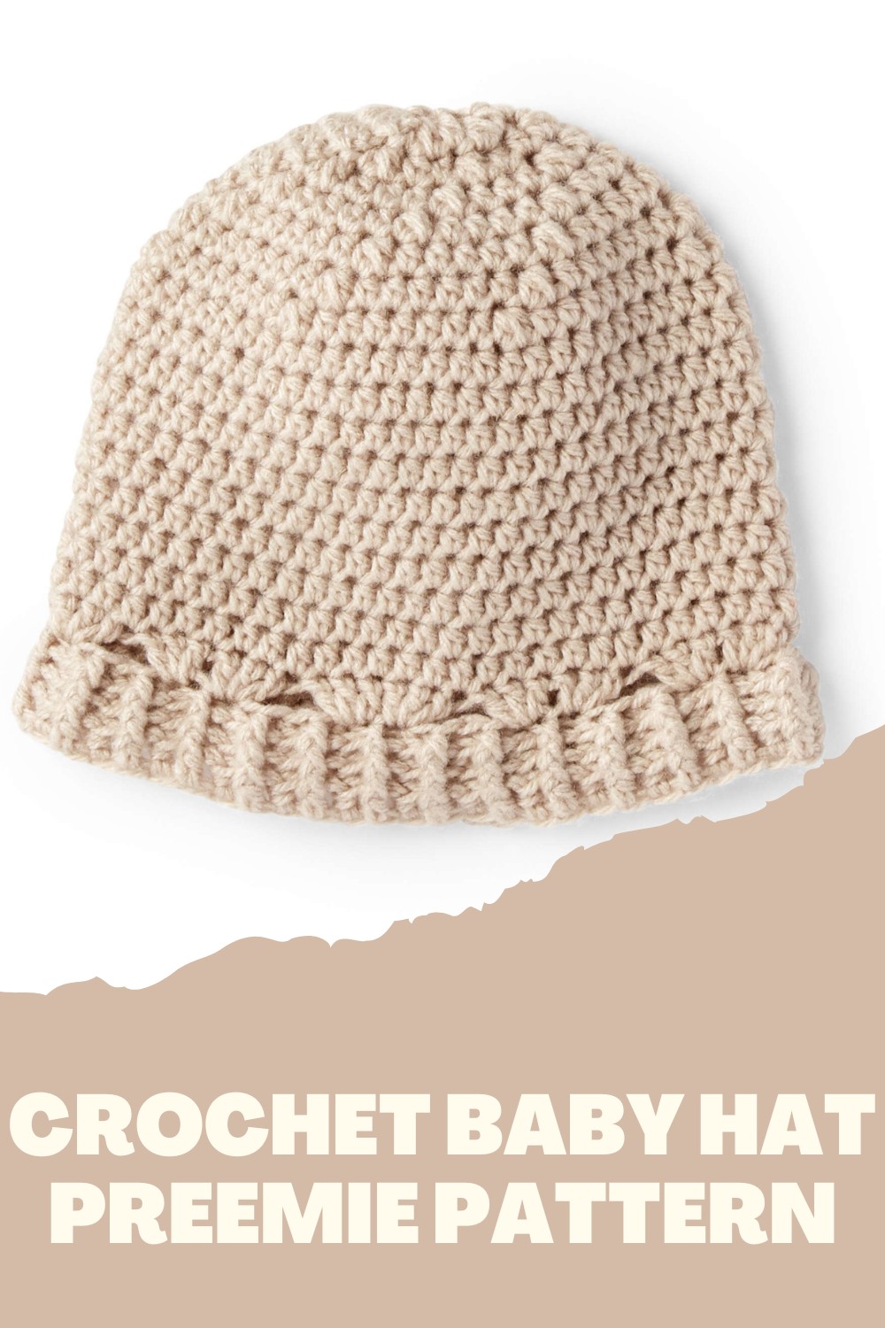 Crochet Baby Hat Preemie Pattern