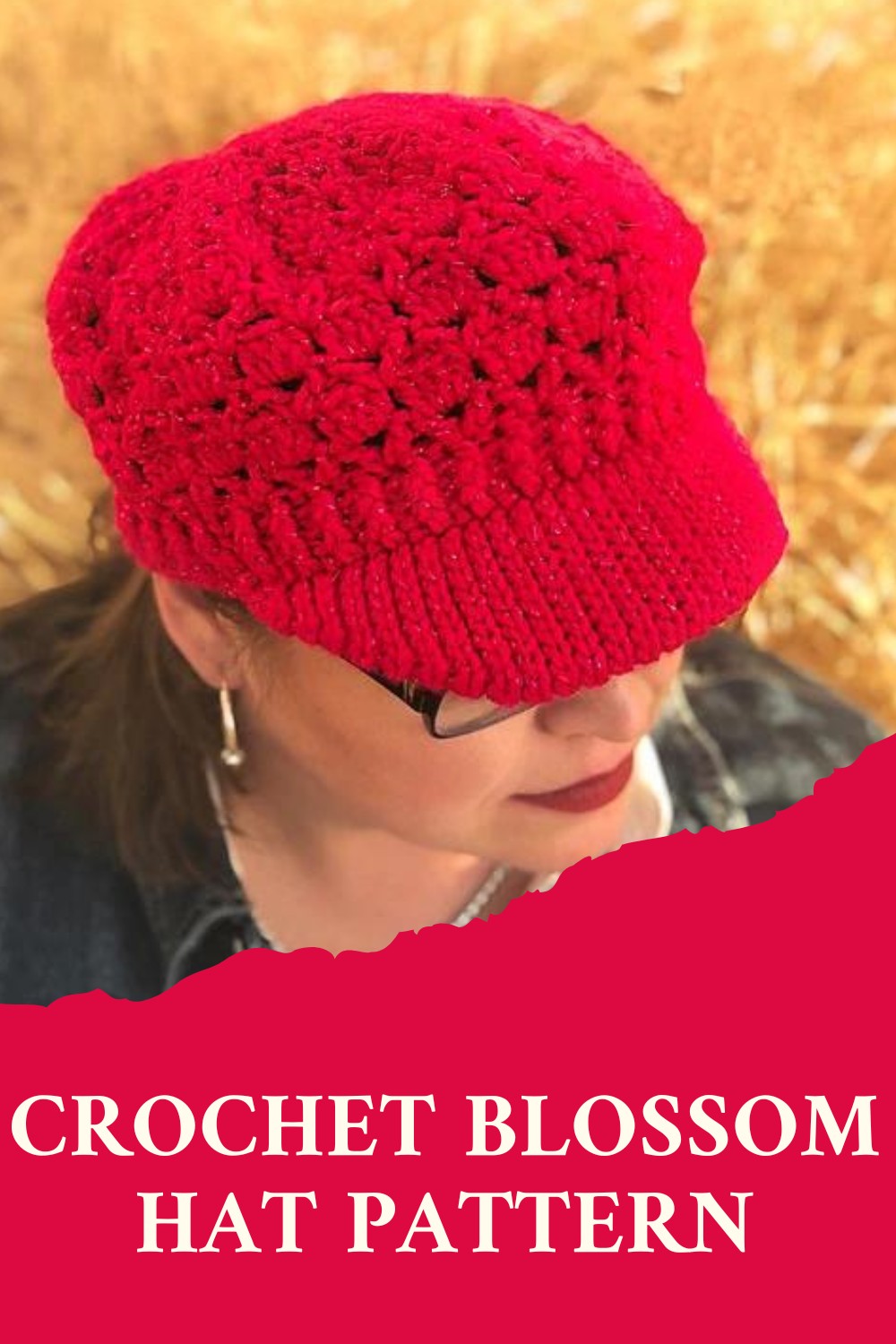 Crochet Blossom Hat Pattern