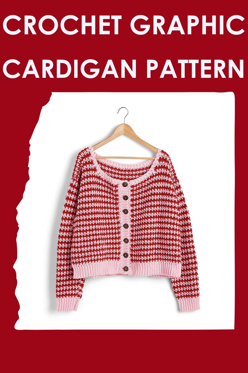 Crochet Graphic Cardigan Pattern