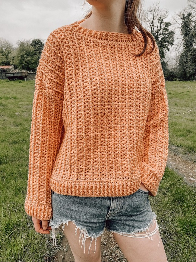 Crochet Juniper Sweater Pattern
