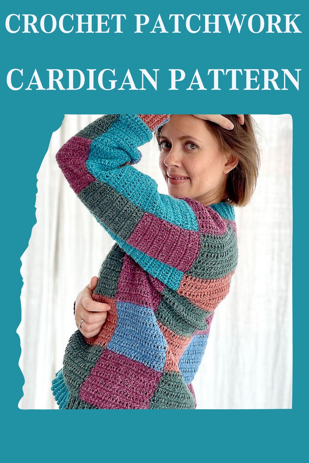 Crochet Patchwork Cardigan Pattern 