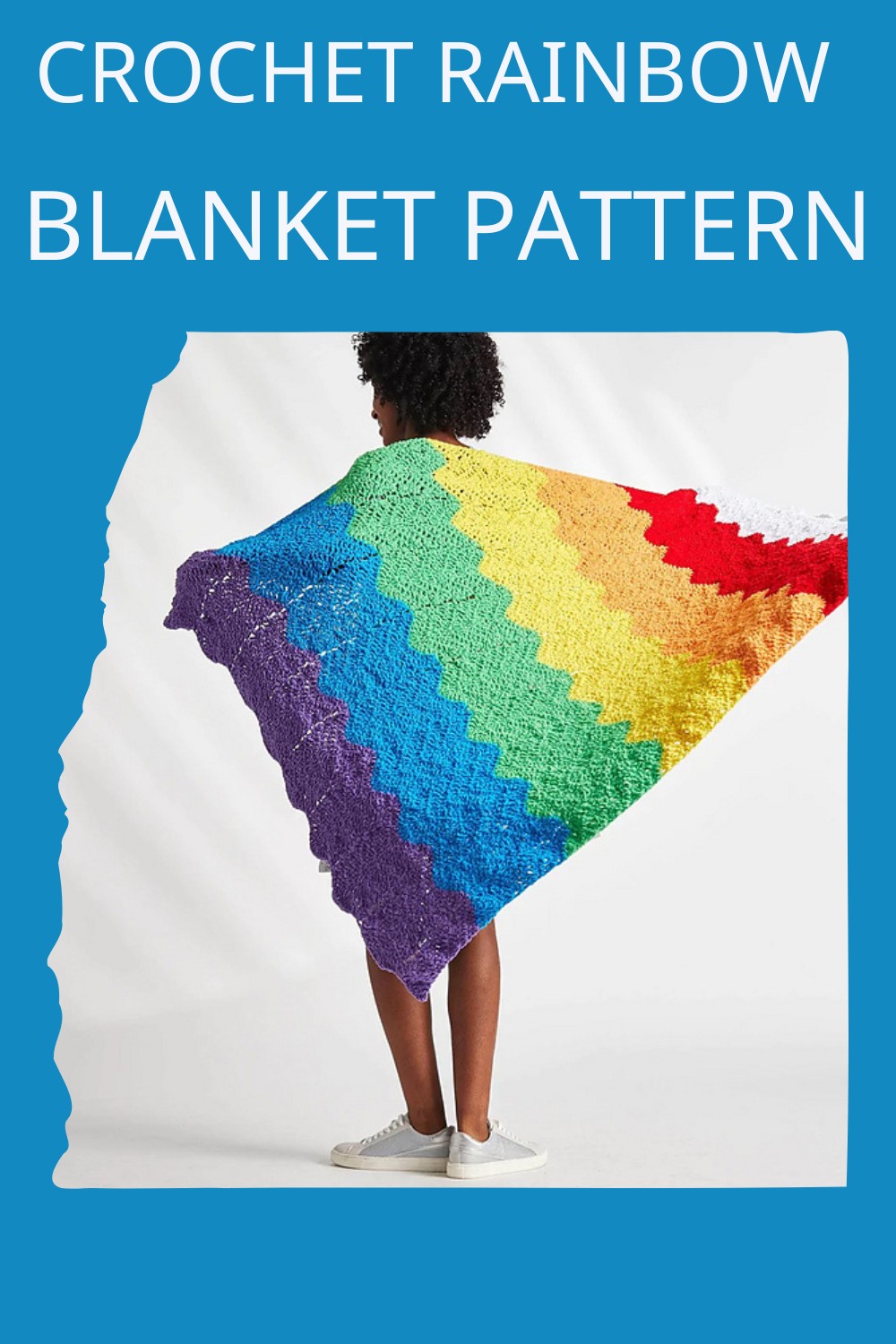 Crochet Rainbow Blanket Pattern
