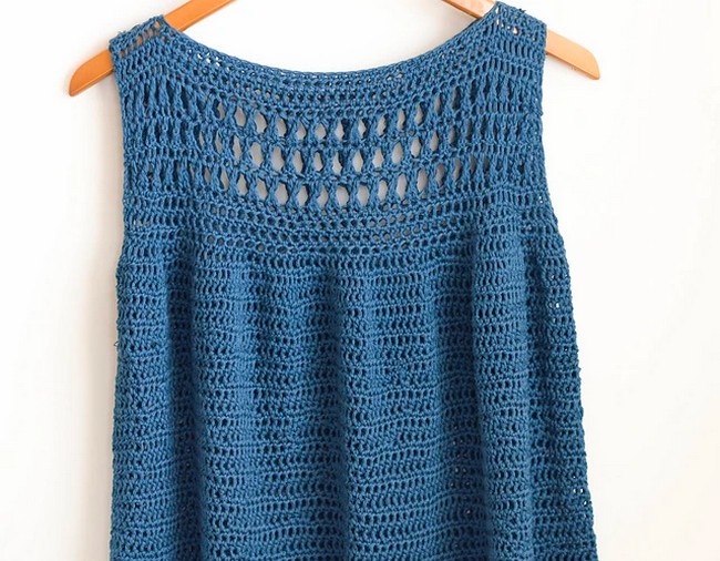 Crochet Summer Vacation Crocheted Top Pattern