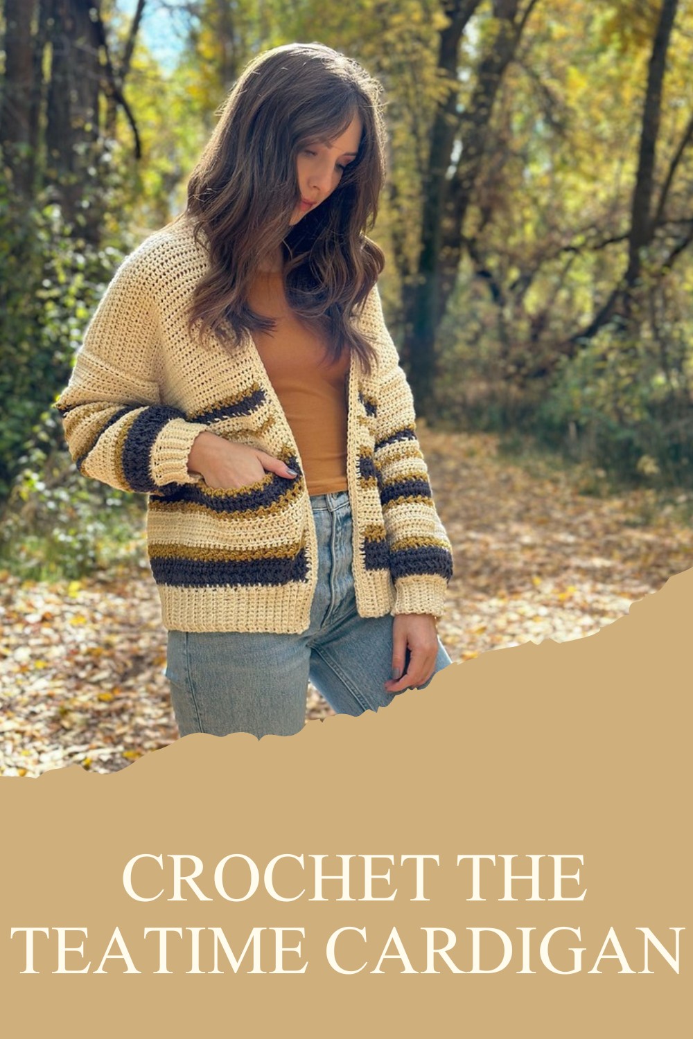 Crochet The Teatime Cardigan Pattern