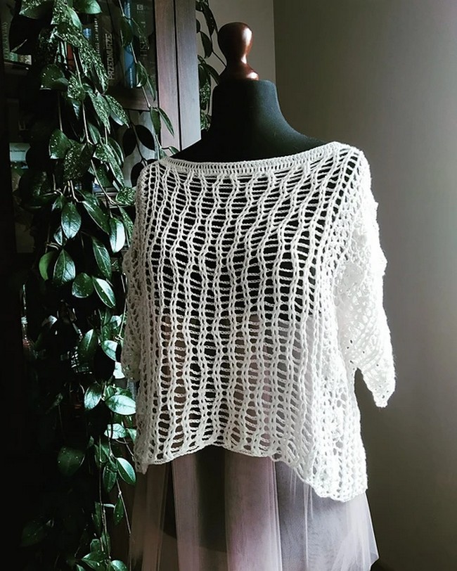 Crochet Top Papillon Pattern