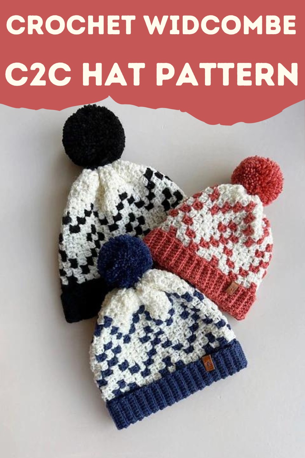Crochet Widcombe C2c Hat Pattern
