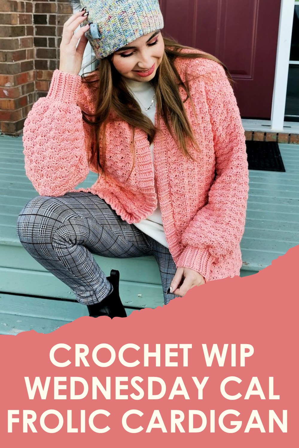 Crochet Wip Wednesday Cal Frolic Cardigan Pattern 