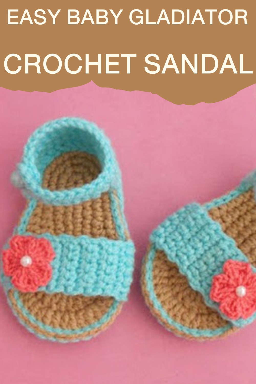 Easy Baby Gladiator Crochet Sandal Free Pattern