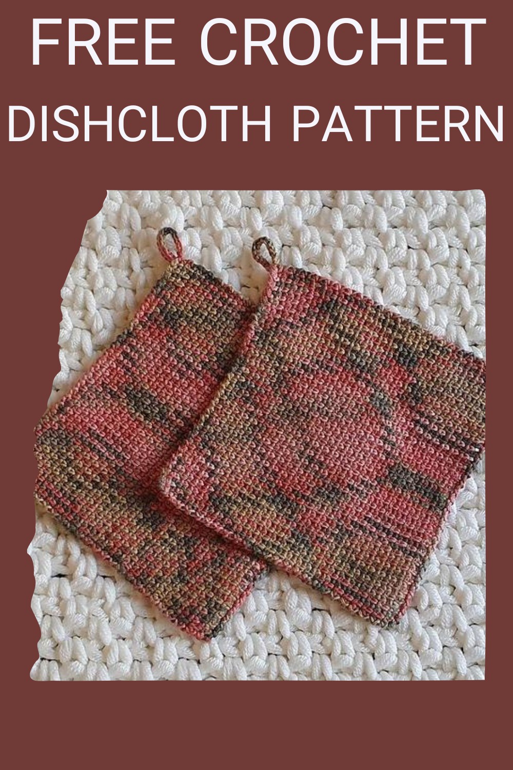 Free Crochet Dishcloth Pattern