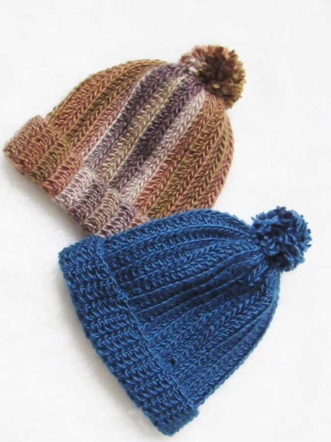 Free and Easy Crochet Hat Pattern, Harper Beanie