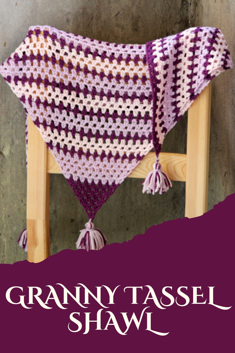 Granny Tassel Shawl