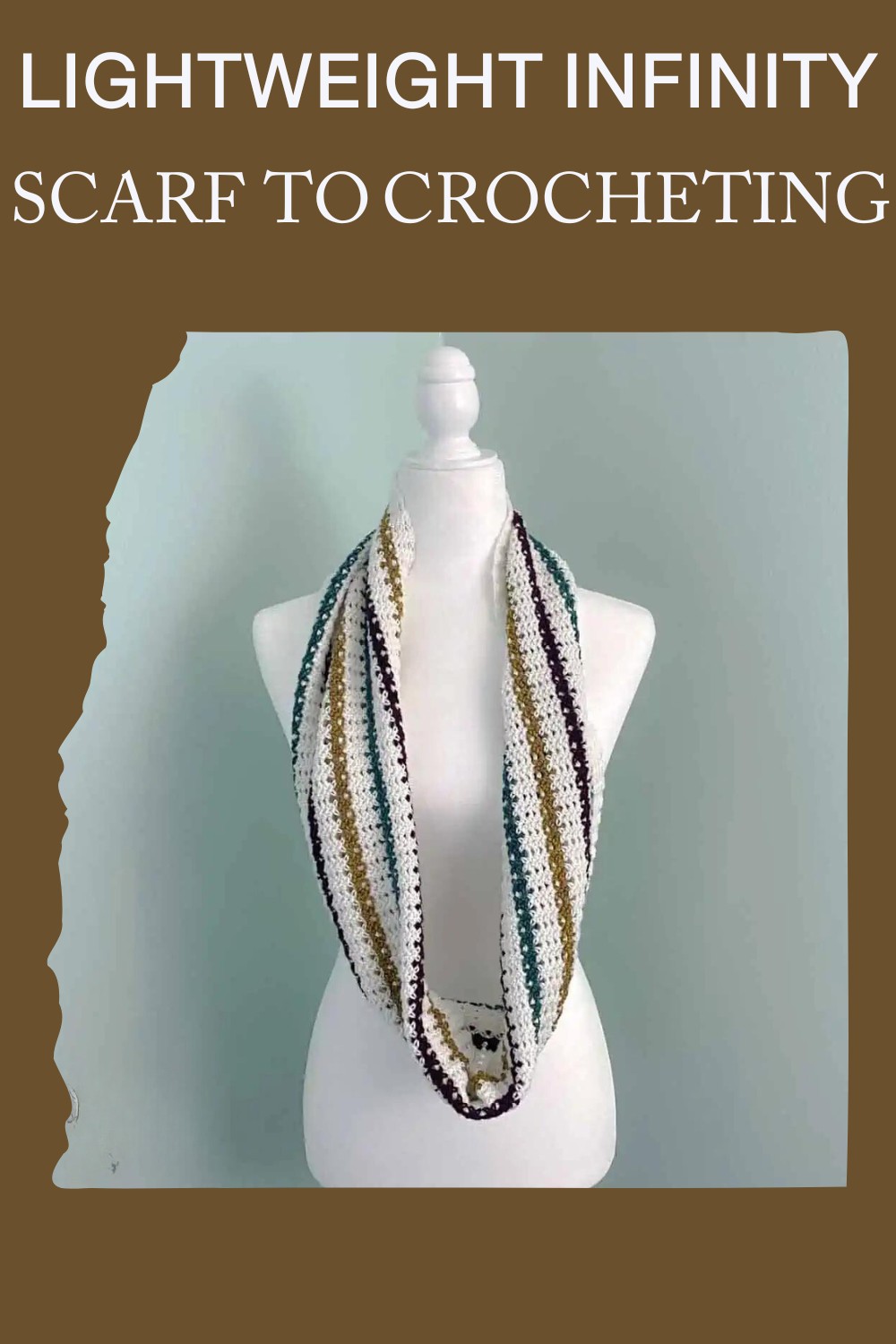 Lightweight Infinity Scarf To Crocheting