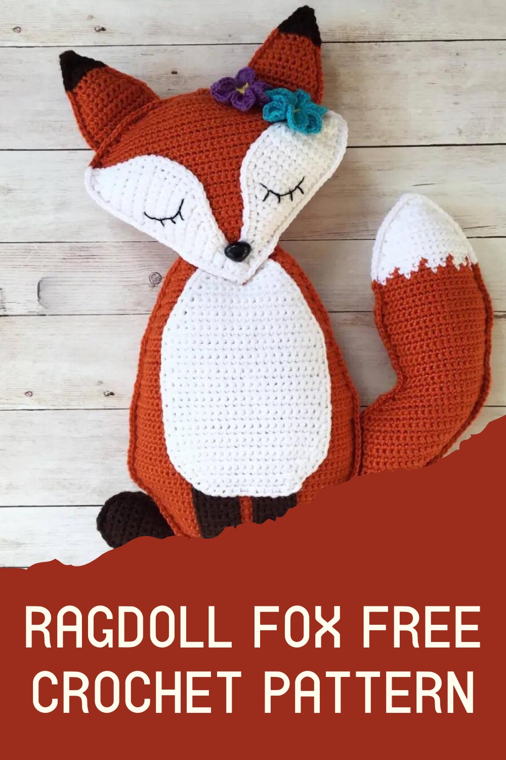 Ragdoll Fox Free Crochet Pattern
