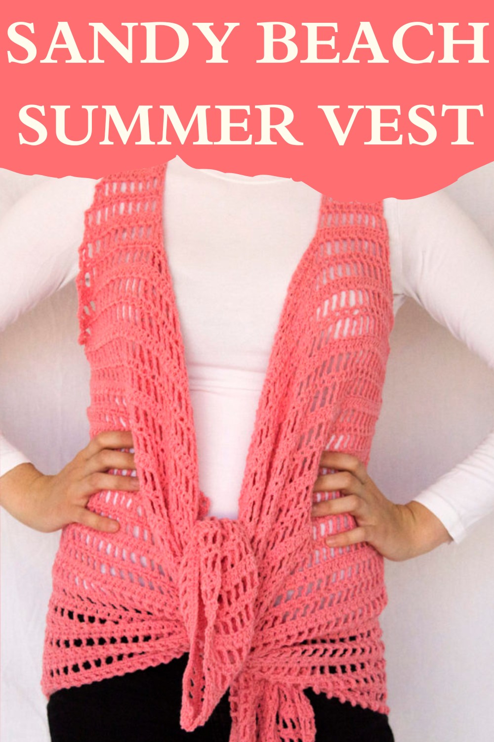 Sandy Beach Summer Vest