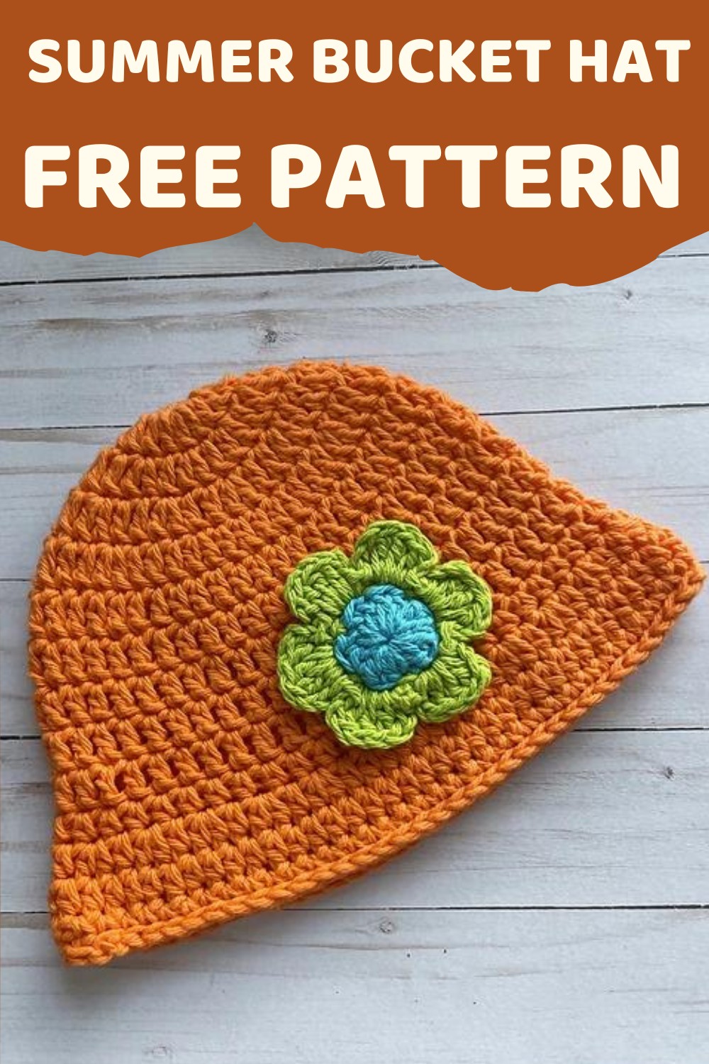 Summer Bucket Hat Free Pattern