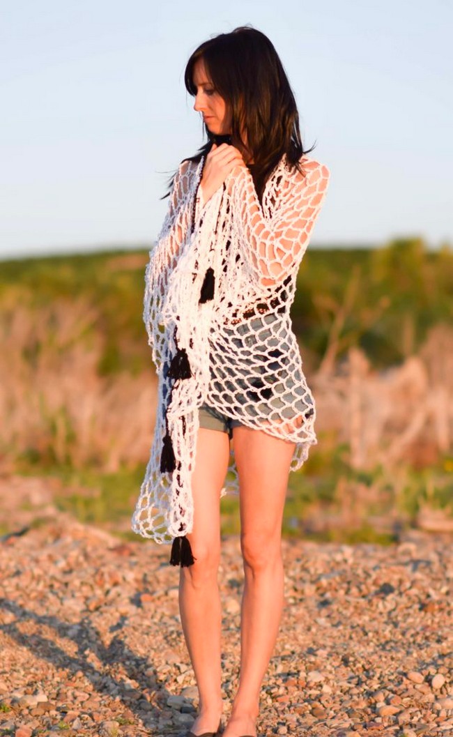 Summer Crochet Cover-Up Pattern Infinite Ways Sarong