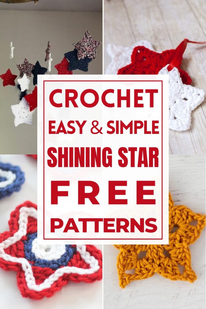 8 Free Crochet Star Patterns - The Cochetry