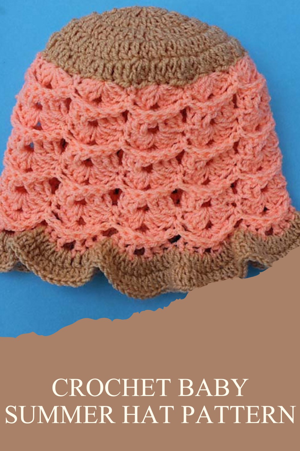 Crochet Baby Summer Hat Pattern
