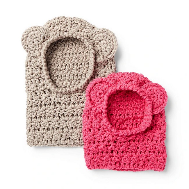 Crochet Bear Hood Pattern