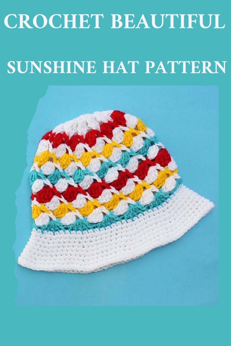20 Free Unique Crochet Brim Hat Patterns - The Cochetry