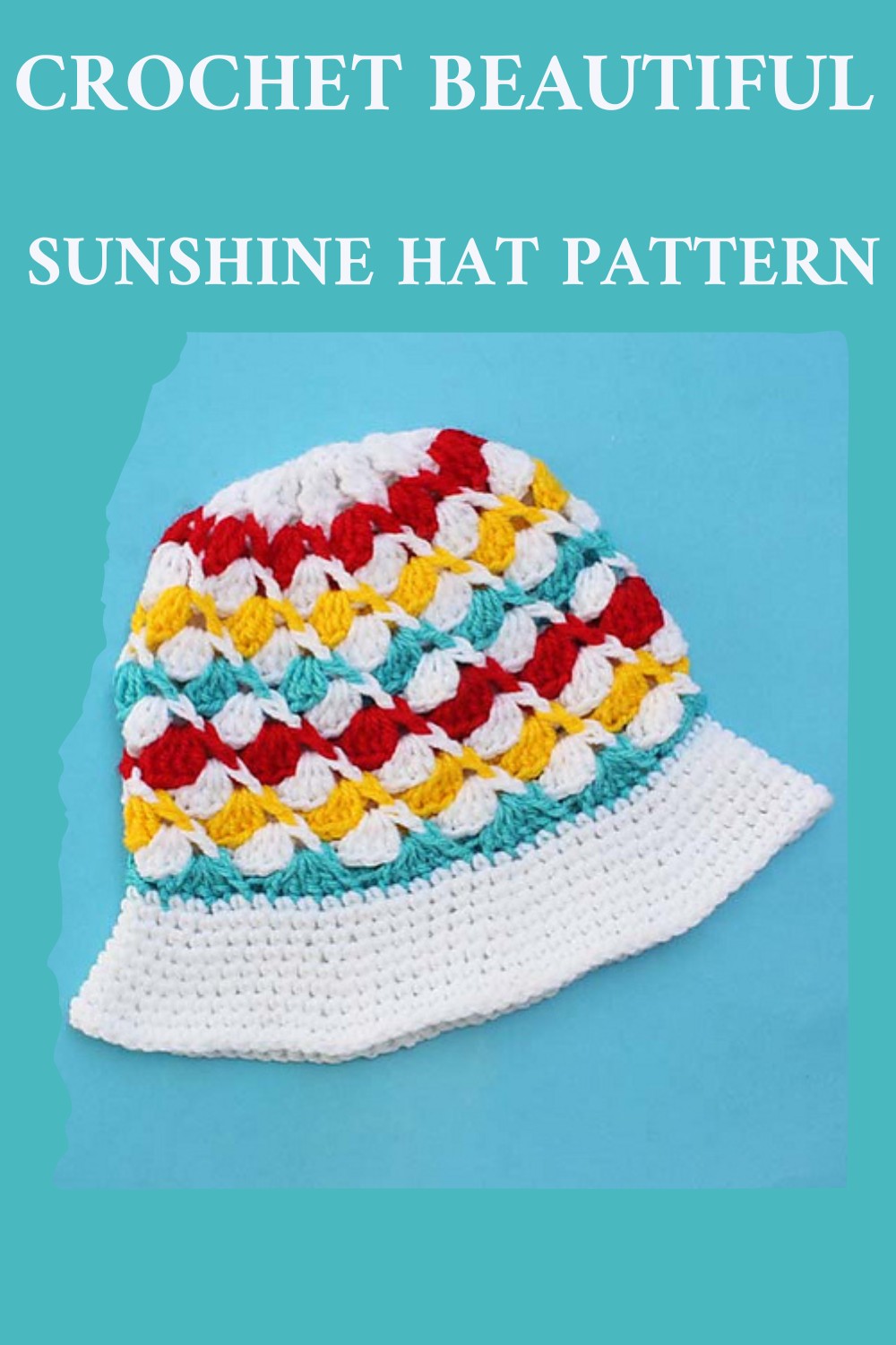 Crochet Beautiful Sunshine Hat Pattern