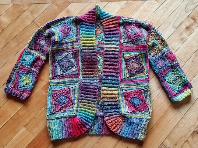Crochet Cardigan A Girandole Pattern