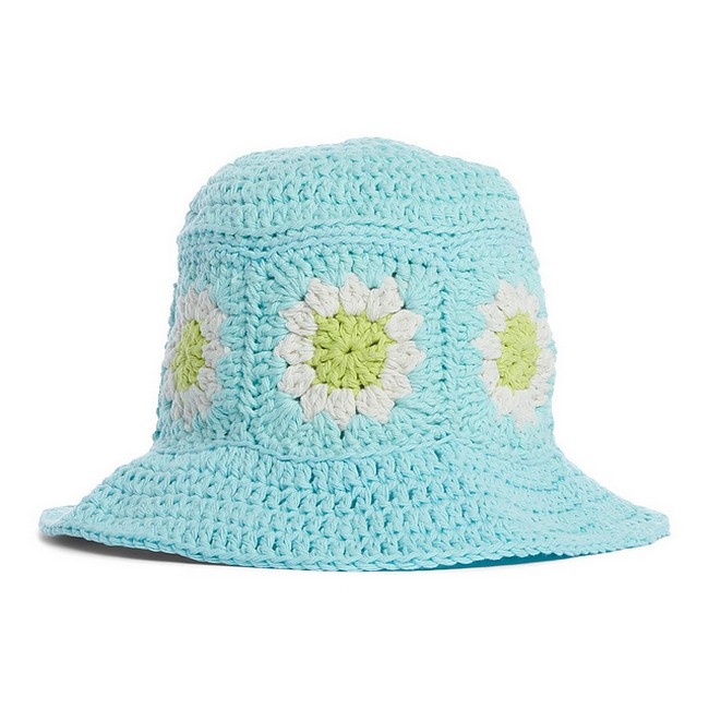 Crochet Flower Power Bucket Hat Pattern 
