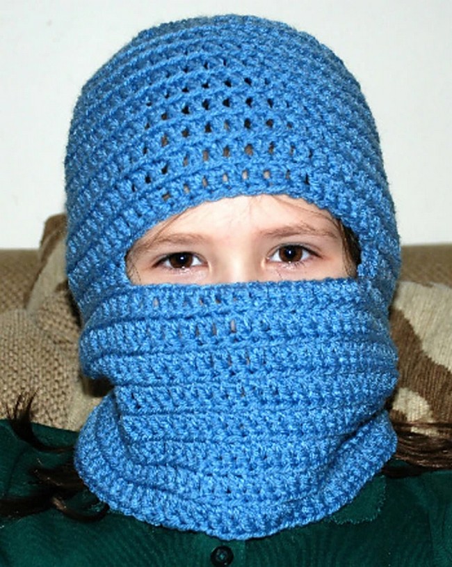 Crochet Ski Mask Pattern