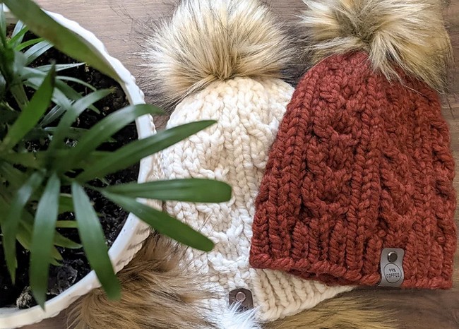 Crochet Wishing For Winter Cabled Hat Pattern