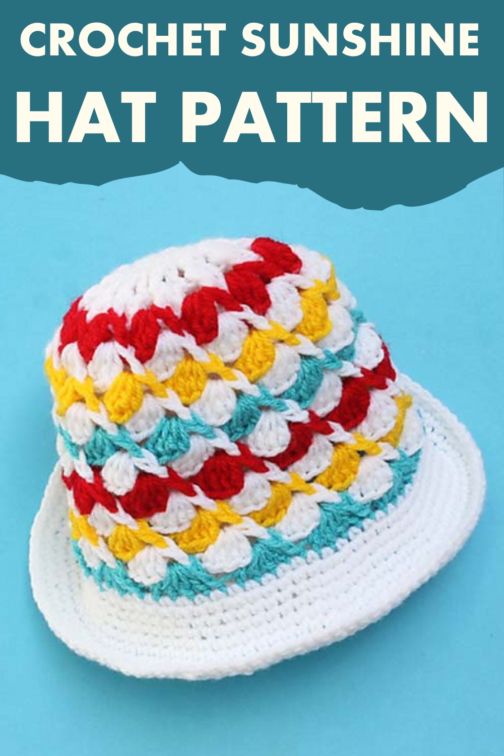 Crochet Beautiful Sunshine Hat Pattern