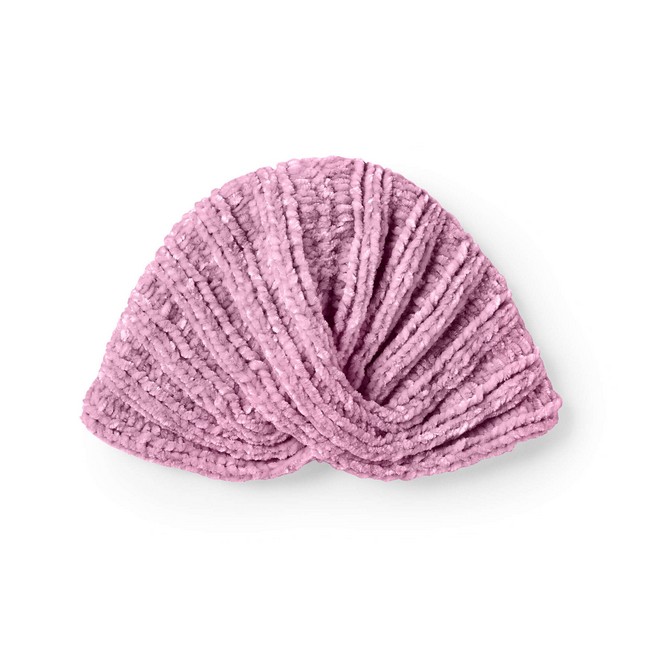 Crochet Bernat Knit Baby Turban Pattern