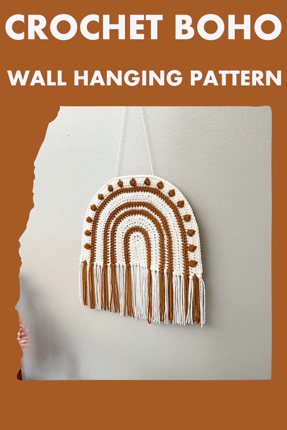 Crochet Boho Rainbow Wall Hanging Pattern