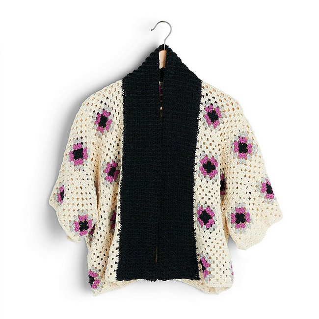 Crochet Granny Cardigan Pattern