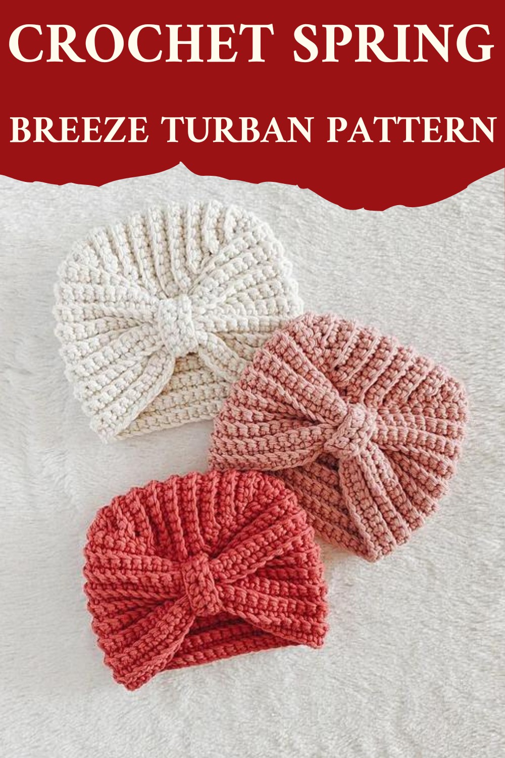 Crochet Spring Breeze Turban Pattern