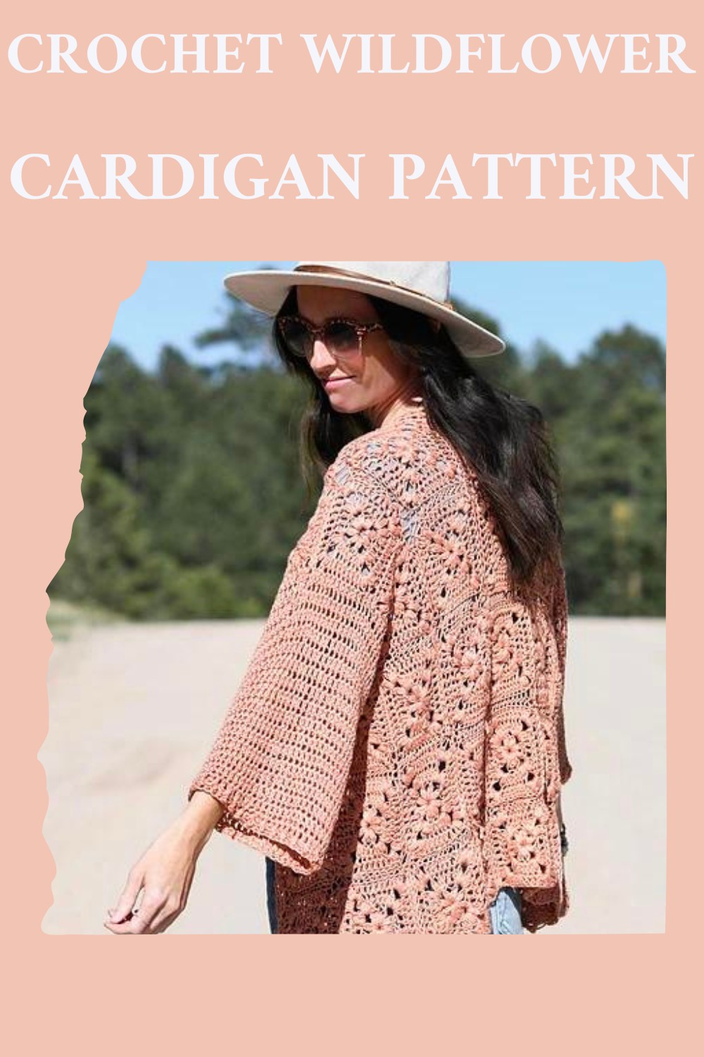 Crochet Wildflower Cardigan Pattern