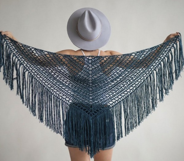 Boho Crochet Shawl