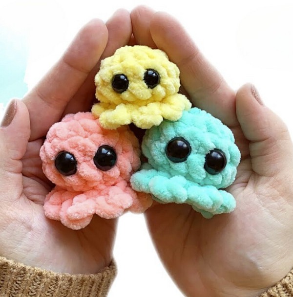 Crochet Baby Octopus