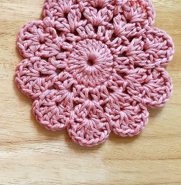 Crochet Doily Coaster