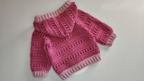 Crochet A Baby Hoodie