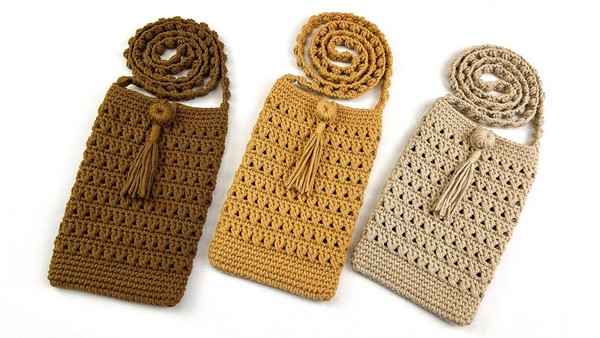Crochet Phone Bag