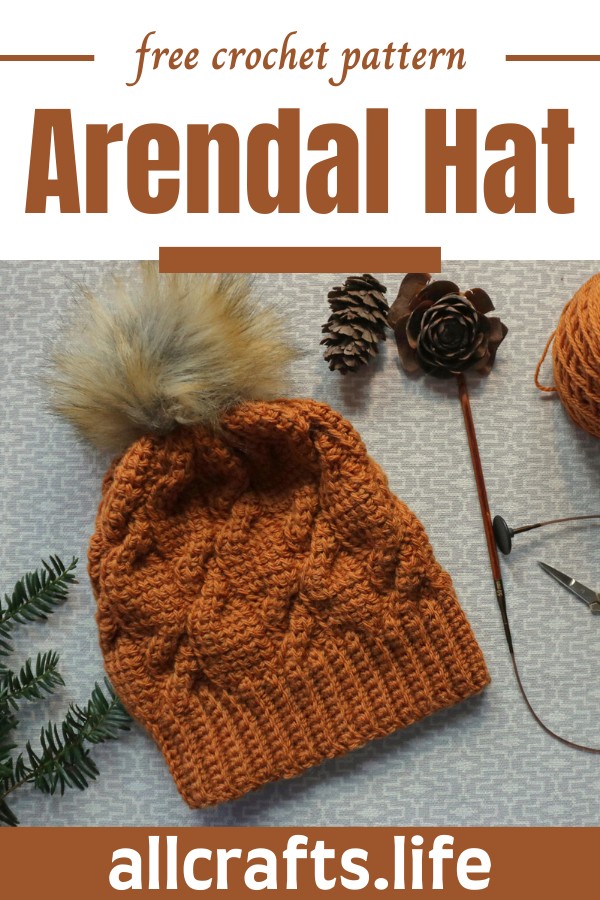 Crochet Arendal Hat Pattern