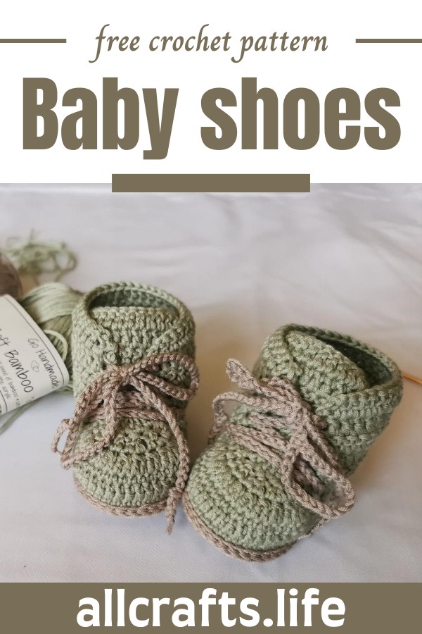 Crochet Baby shoes Pattern