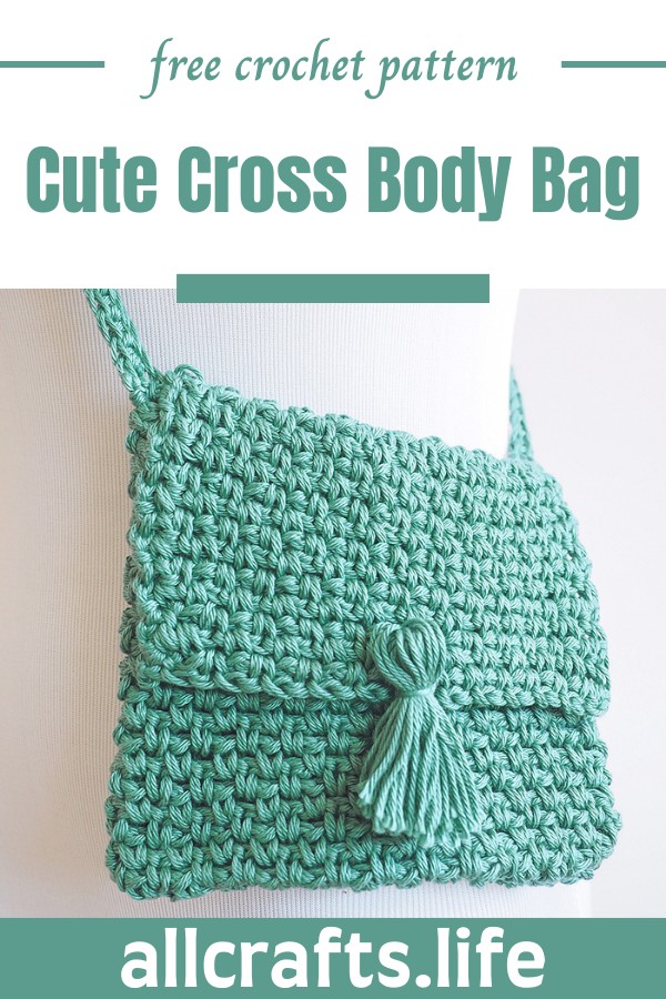 Crochet Cute Cross Body Bag Pattern