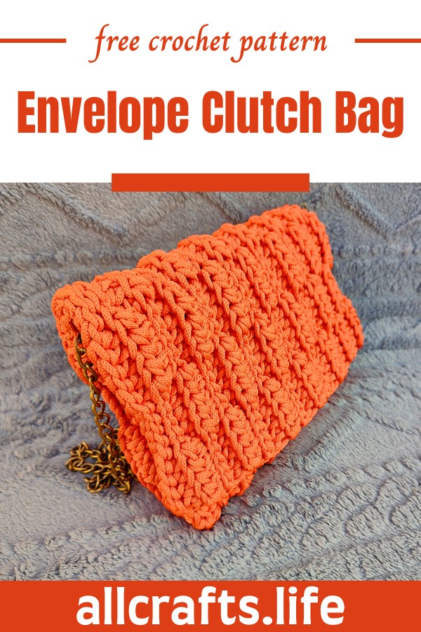 Crochet Envelope Clutch Bag Pattern