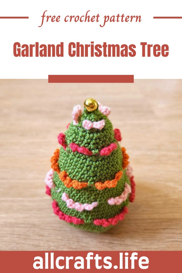 Crochet Garland Christmas Tree Pattern