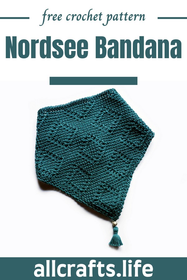 Crochet Nordsee Bandana Pattern