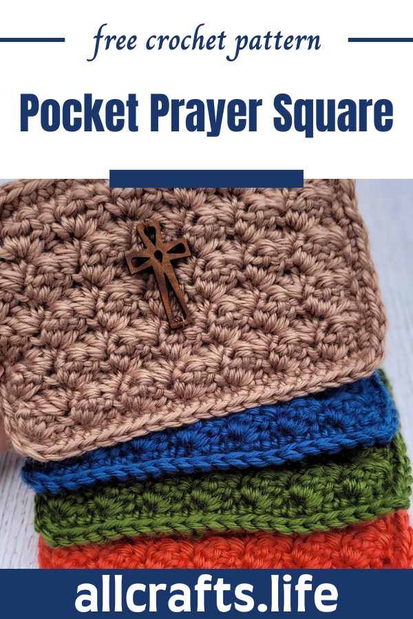 Crochet Pocket Prayer Square Pattern